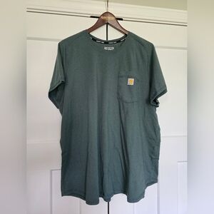 Carhartt Green Short Sleeve Tee Heavyweight Cotton